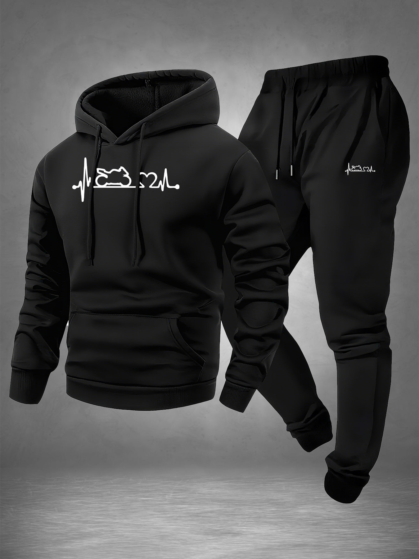 Motorcycle Gear For Winter - بدلة رياضية للرجال مكونة من قطعتين
