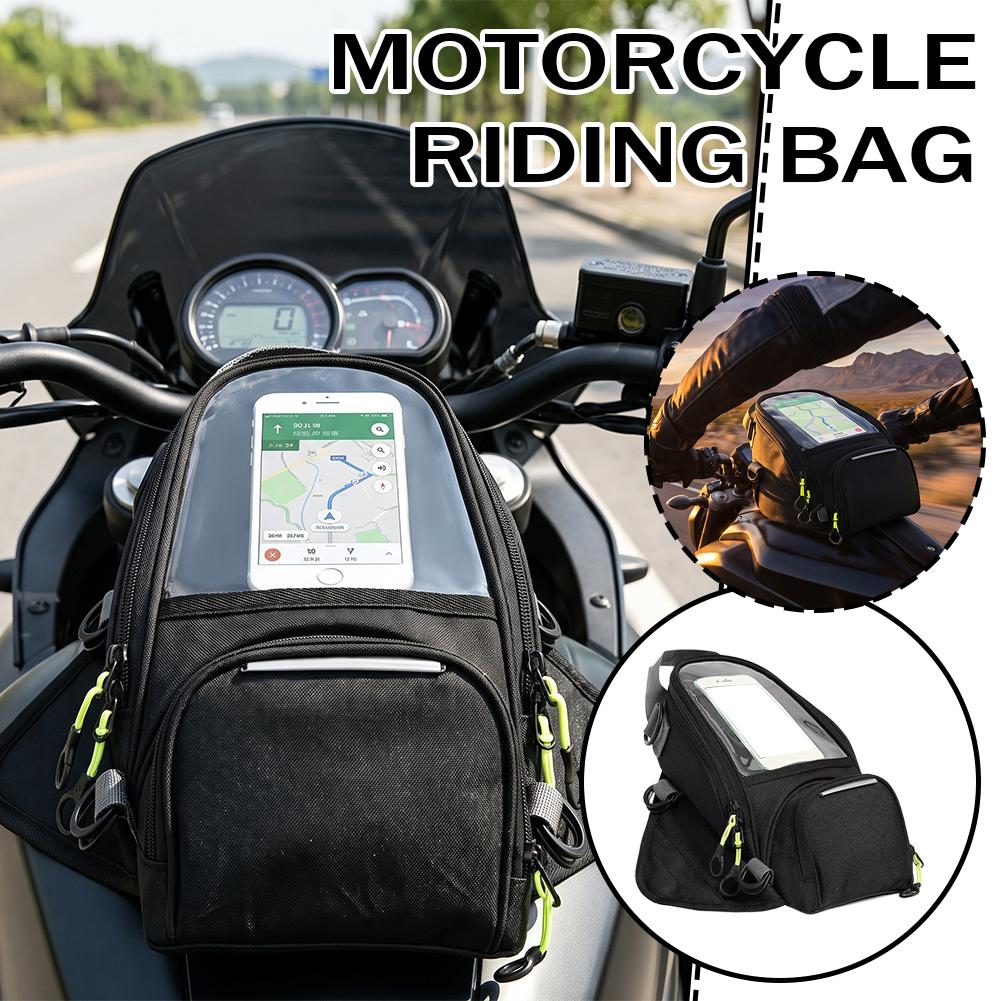Motorcycle Gear Bag - حقيبة خزان وقود للدراجات النارية مع