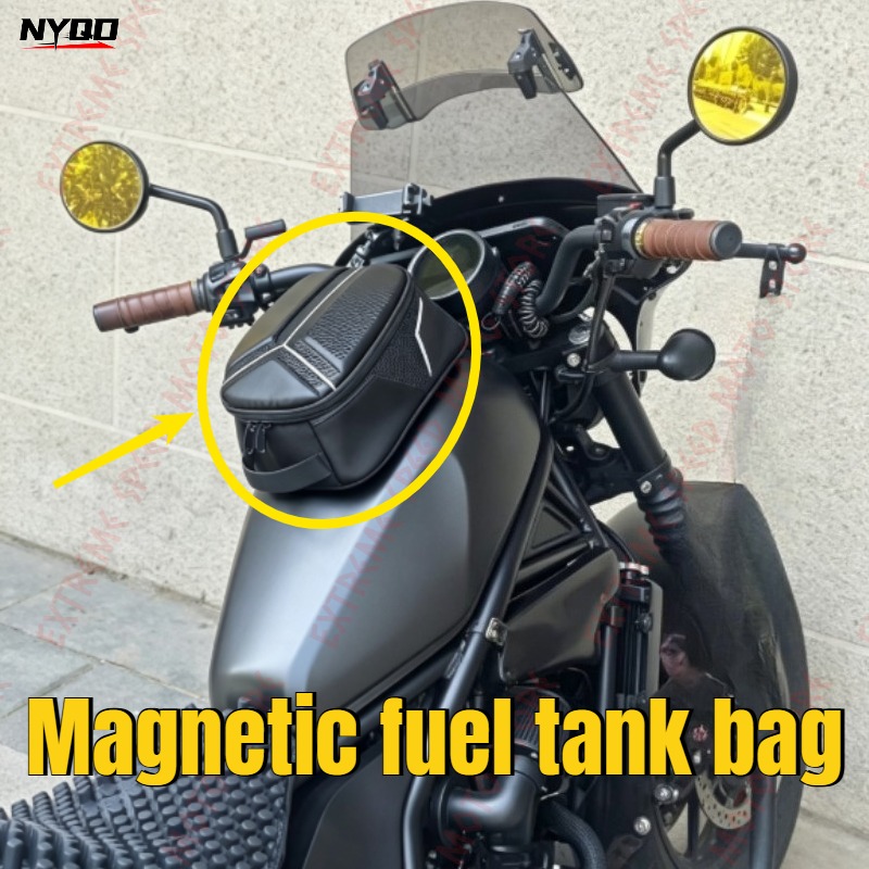 Motorcycle Gear Organizer - حقيبة خزان وقود مغناطيسية مقاومة للماء