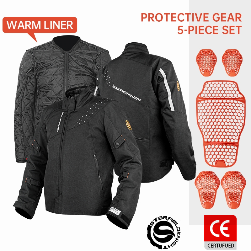 Motorcycle Gear For Winter - ستار فيلد نايت دراجة نارية سترة