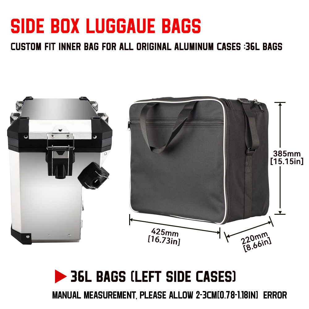 حقائب أمتعة للدراجات النارية ل - مراجعة Motorcycle Gear Bag وسعره