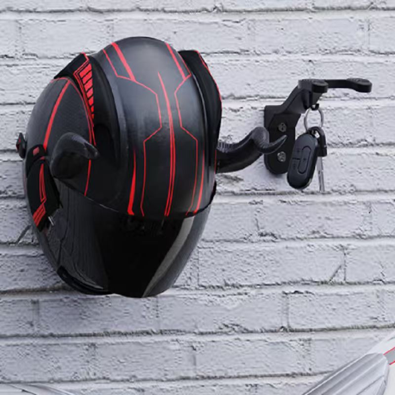 2/3 قطع حامل خوذة دراجة نارية، - مراجعة Motorcycle Gear Up وسعره