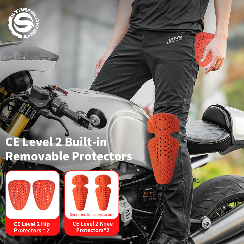 سروال ركوب الدراجات النارية SF - مراجعة Quality Motorcycle Gear وسعره