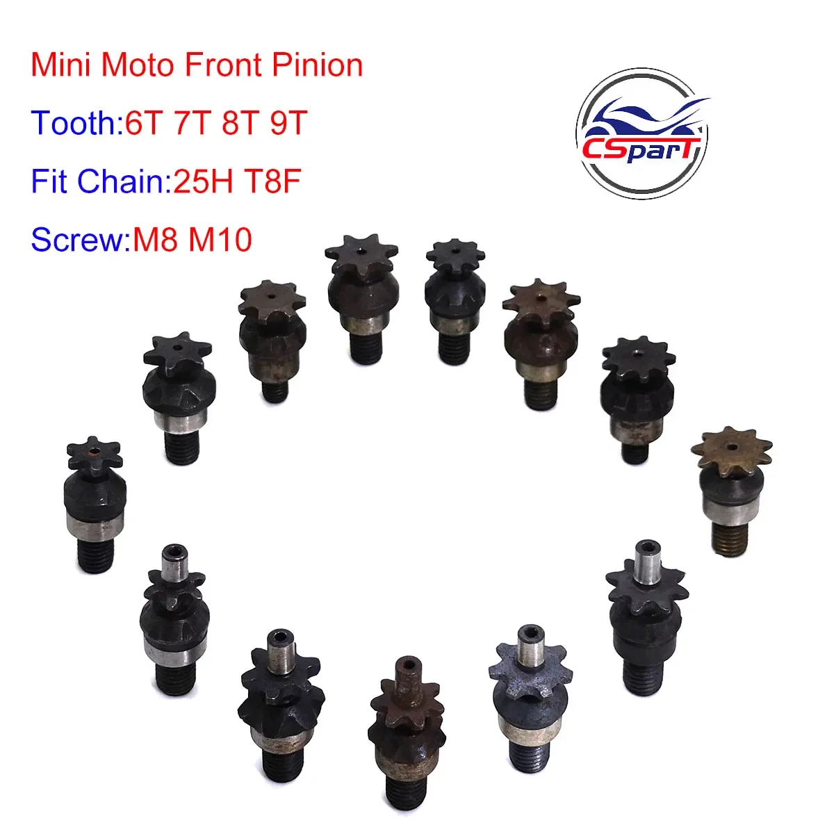 6T 7T 8T 9T 25H T8F M8 M10 سلس - مراجعة Motorcycle Gear Organizer وسعره