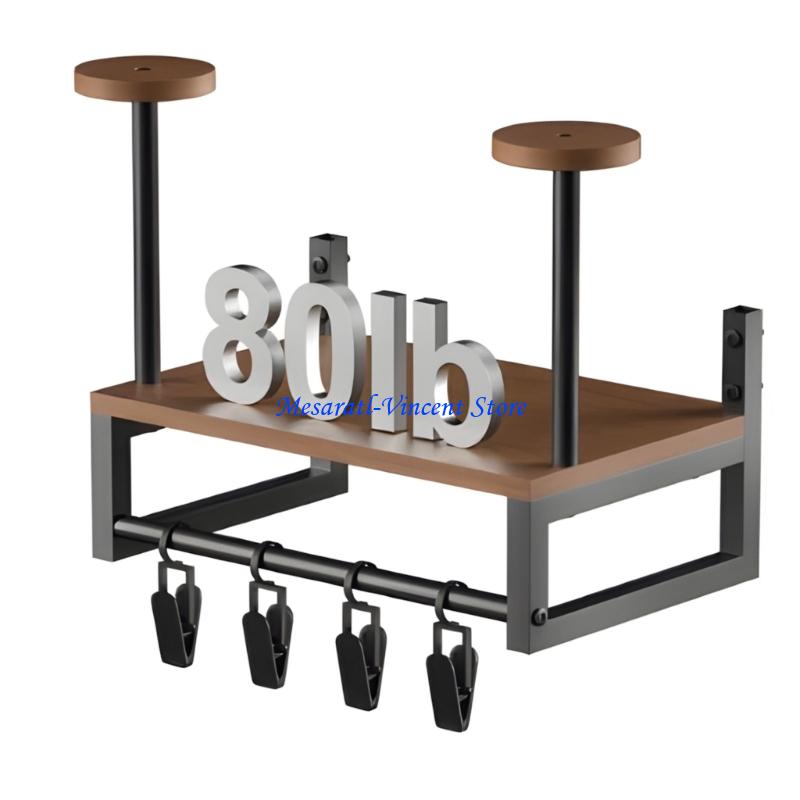 A70F رف جدار خوذة قوي هيكل من  - مراجعة Motorcycle Gear Display Rack وسعره