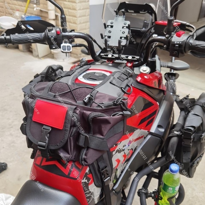 حقيبة خزان وقود عالمية للدراجا - مراجعة Motorcycle Gear Organizer وسعره
