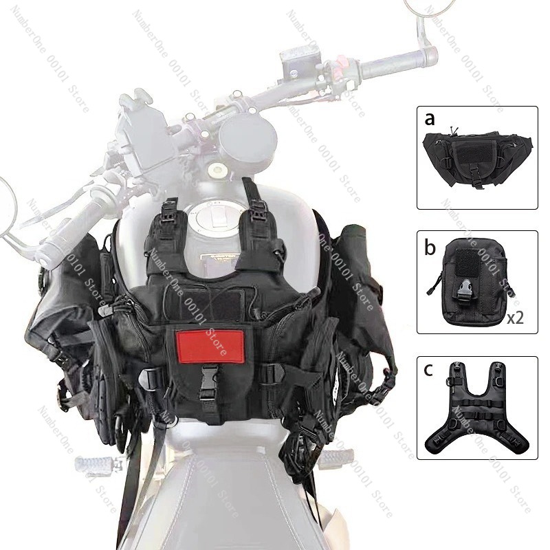 حقيبة خزان وقود عالمية للدراجا - مراجعة Motorcycle Gear Organizer وسعره