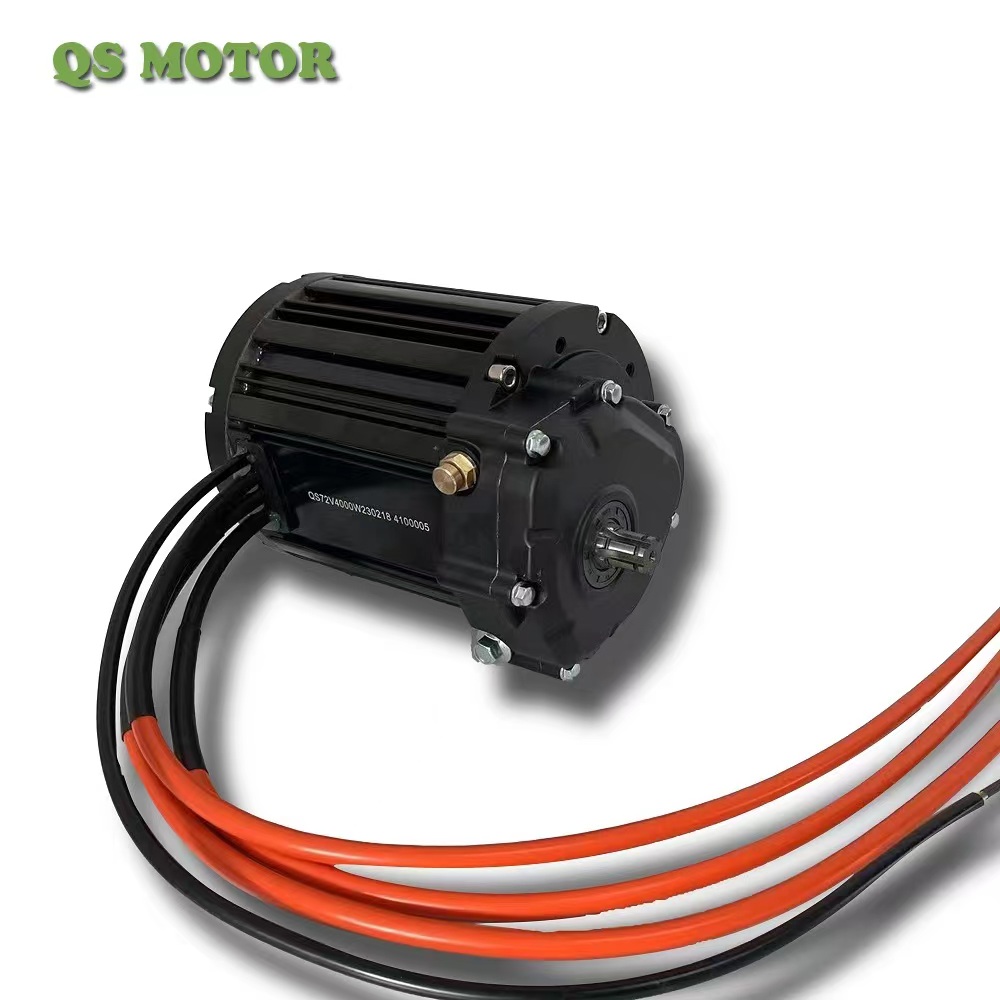 محرك كهربائي QS 138 V3 90H بقو - مراجعة Gearbox Motorcycle وسعره