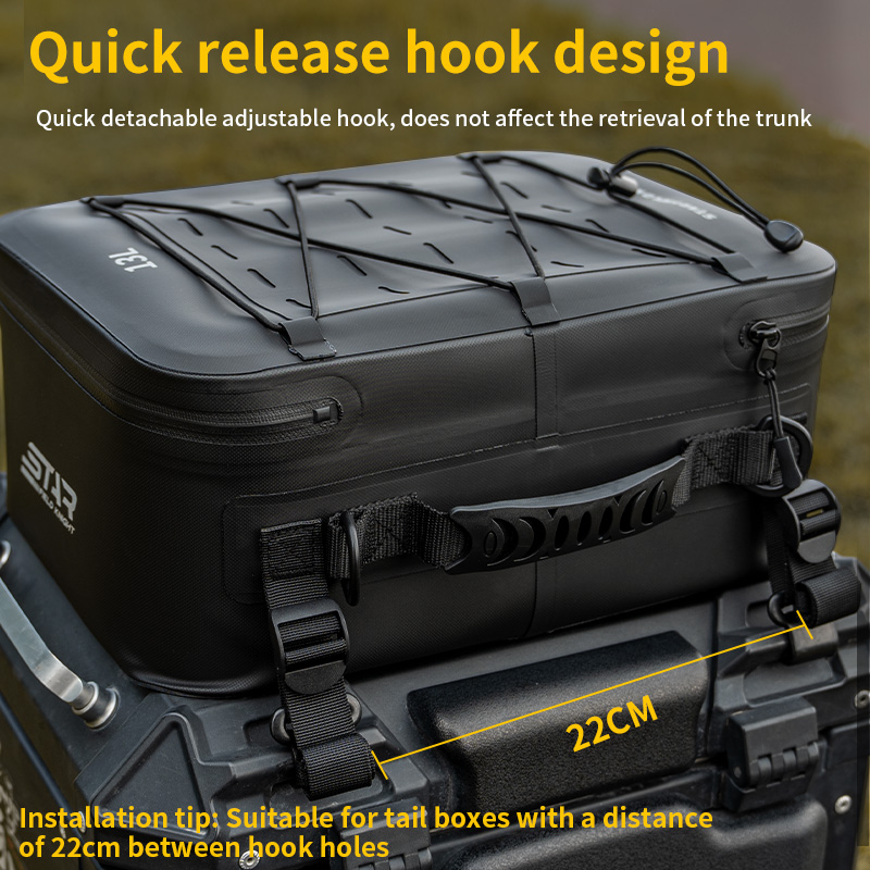 SFK العالمي 13L حقيبة دراجة نا - مراجعة Motorcycle Gear Organizer وسعره