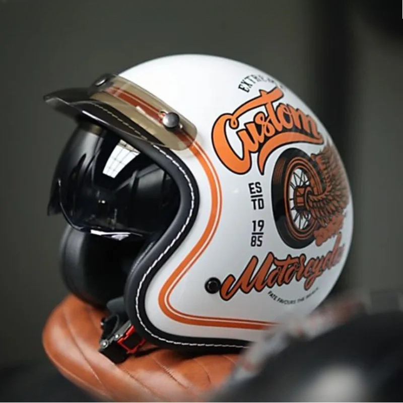 خوذة دراجة نارية شبه مفتوحة بت - مراجعة Motorcycle Gear For Winter وسعره