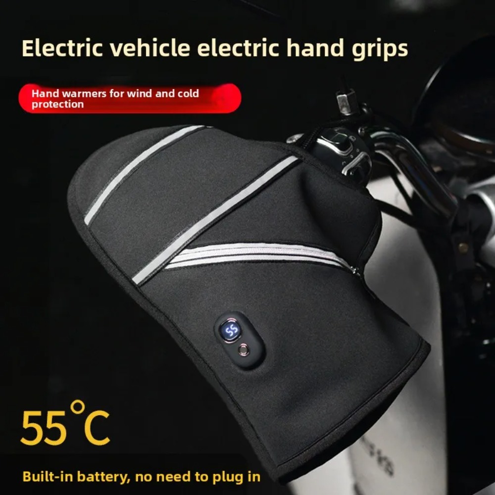 يغطي مقود الدراجة النارية قفاز - مراجعة Motorcycle Gear For Winter وسعره