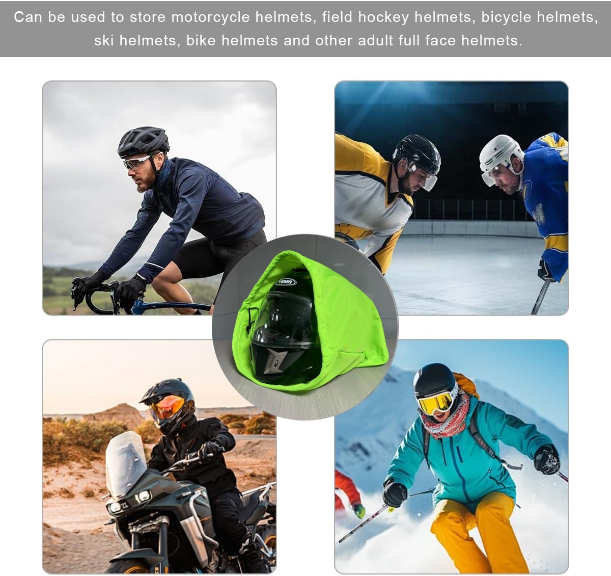 حقيبة تخزين خوذة الدراجة النار - مراجعة Motorcycle Gear Bag وسعره