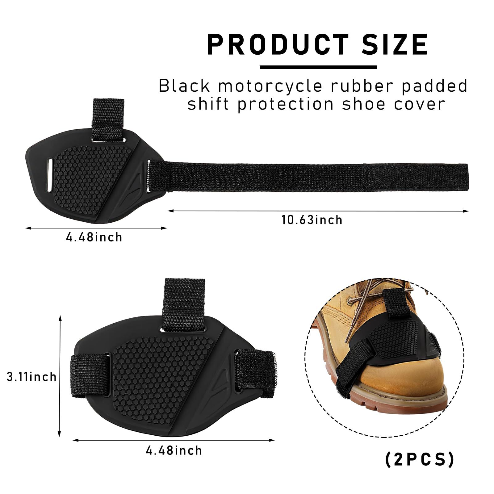 واقي حذاء ناقل الحركة على شكل  - مراجعة Motorcycle Gear Lever وسعره