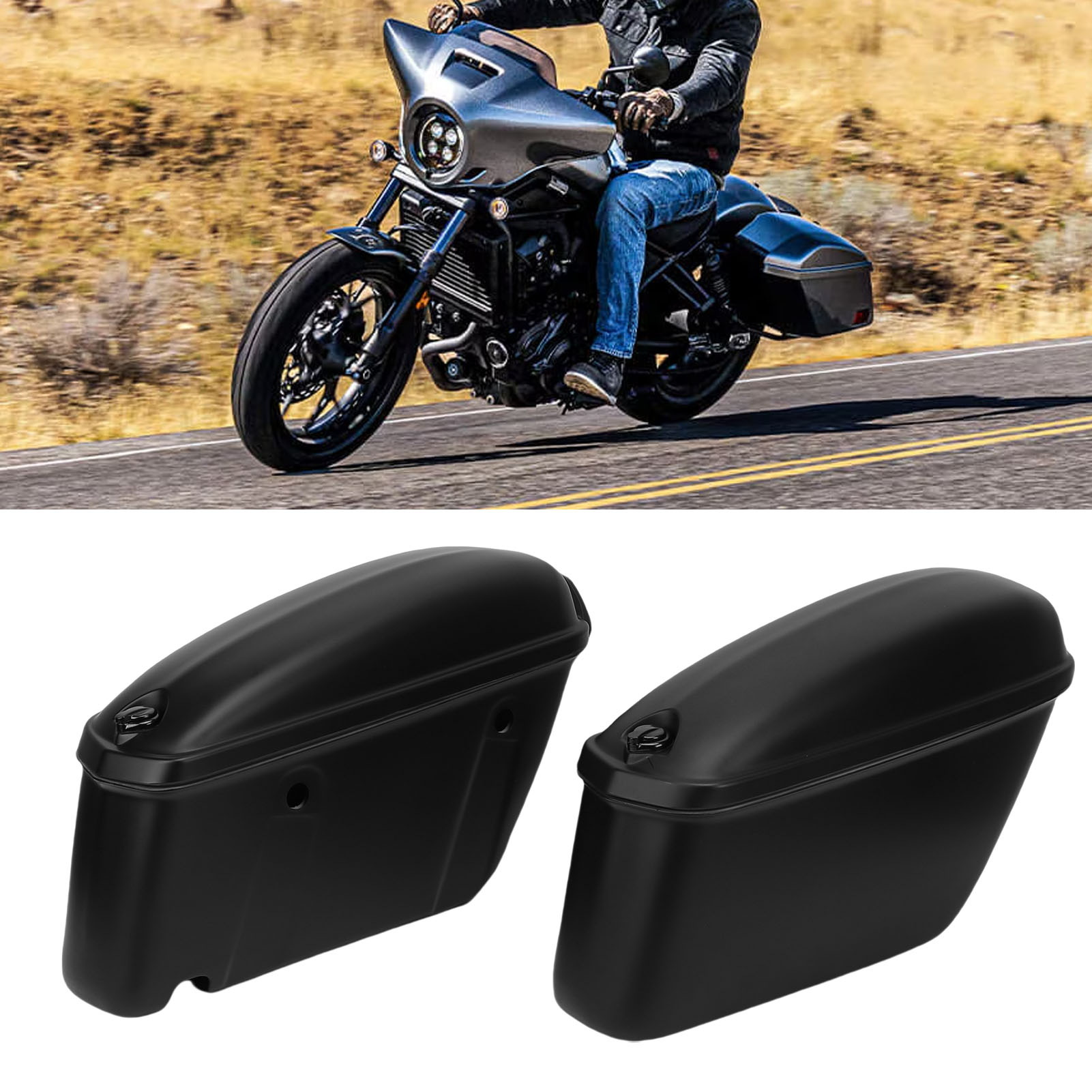 حقائب جانبية صلبة للدراجات الن - مراجعة Motorcycle Gear Bag وسعره