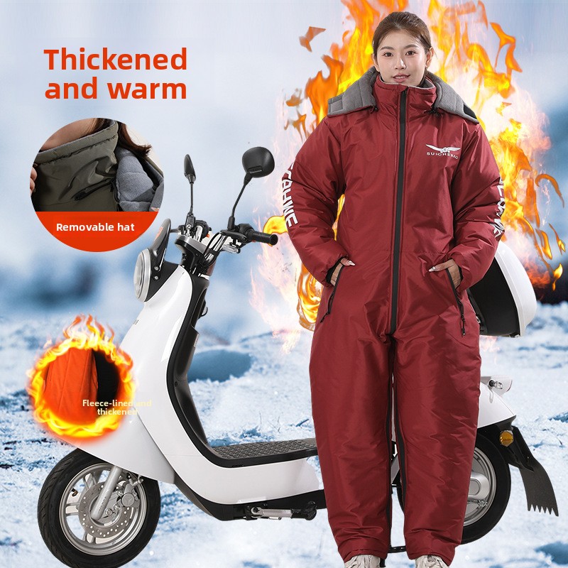 بدلة شتوية مقاومة للماء والريا - مراجعة Motorcycle Gear For Winter وسعره